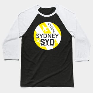 Airport Sydney Baseball T-Shirt